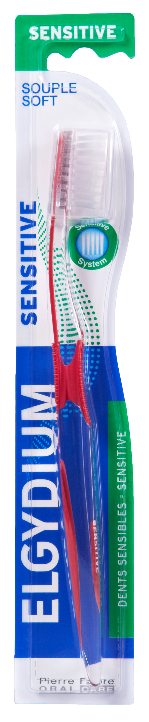 Elgydium Sensitive Toothbrush Ultra-Soft Tynex Bristles for Sensitive Teeth and Gums