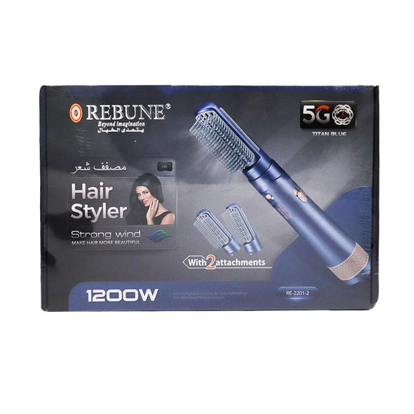 Rebune Hair Styler Ionic Hair Dryer 1200 W Blue RE-2201-2