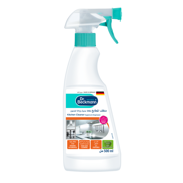 Dr. Beckmann Kitchen Cleaner Hygiene & Degreaser Liquid Spray 500 ml