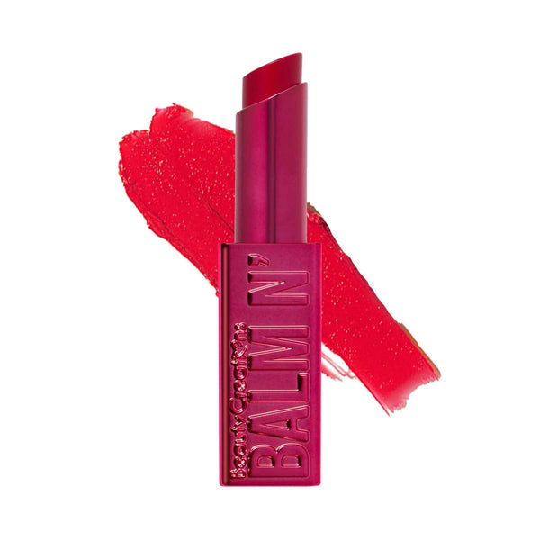 Beauty Creations Balm N' Cute Raspberry Tinted Lip Balm, Hydrating Natural Flush
