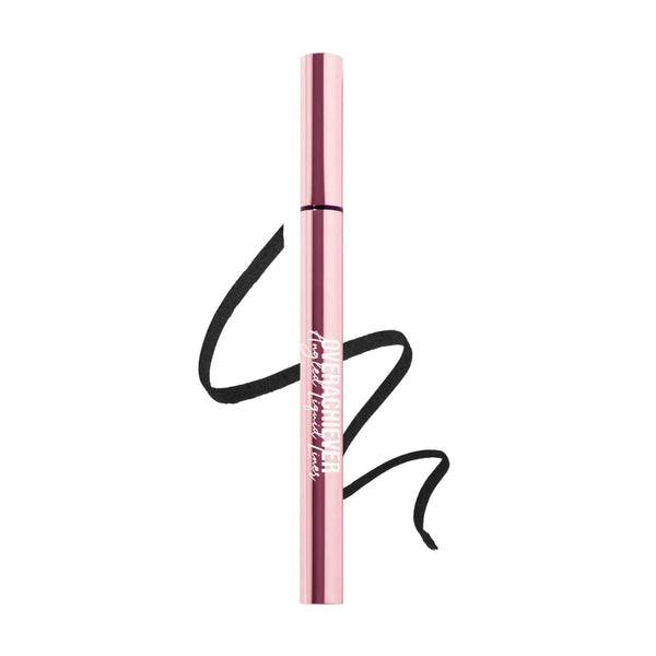Beauty Creations Overachiever Angled Liquid Liner Black Semi-Matte Precision Felt Tip
