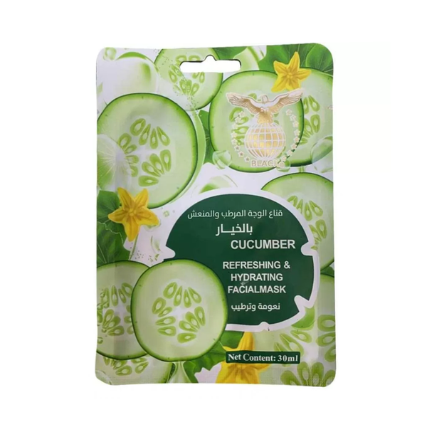 BLACK Cucumber Hydrating & Refreshing Face Mask, 30g