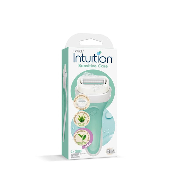 Intuition Sensitive Care Razor with Green Tea Extract and Aloe Vera Strip