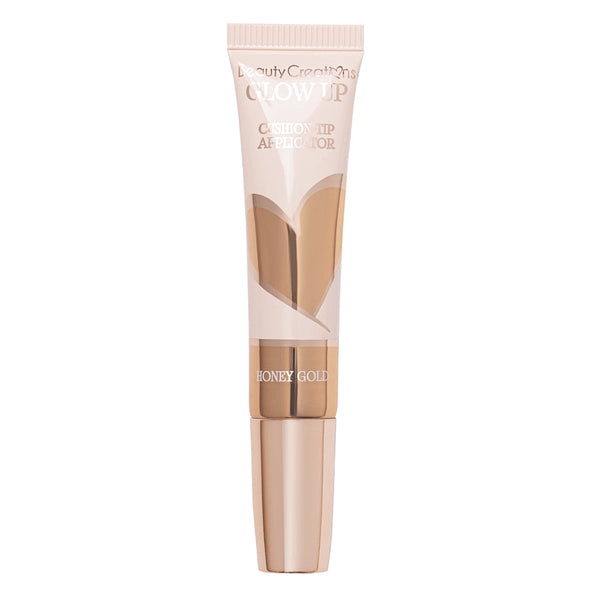 Beauty Creations Flawless Stay Liquid Highlighter Cushion-Tip Buildable Glow Honey Gold