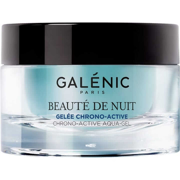 Galenic Beaute De Nuit Chrono-Active Aqua-Gel Night Face Gel, Hyaluronic Acid, 50 ml