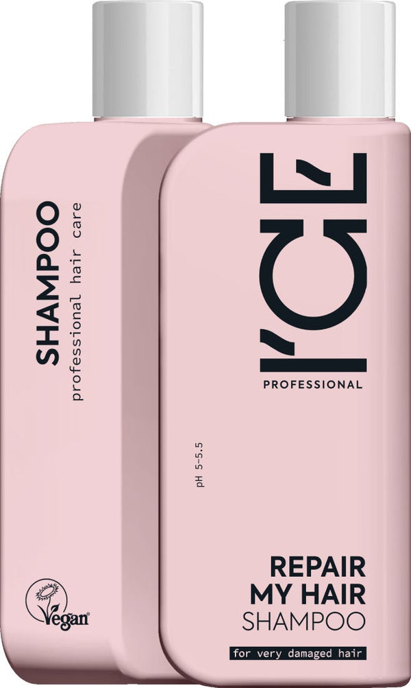 Ice Shampoo Repair My Hair Liquid Shampoo Keratin Cedar Oil for Damaged Hair 250ml