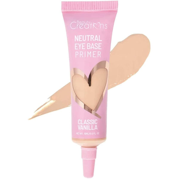 Beauty Creations Neutral Eye Base Primer Creamy Buildable Formula EBN02 Classic Vanilla