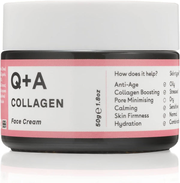 Q+A Collagen Face Cream Hydrating Formula 50g