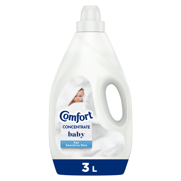 Comfort Baby Concentrated Fabric Softener Liquid, Hypoallergenic Formula, 3 L