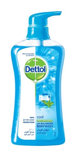 Dettol Shower Gel Cool Refreshing Scent Daily Body Cleanser