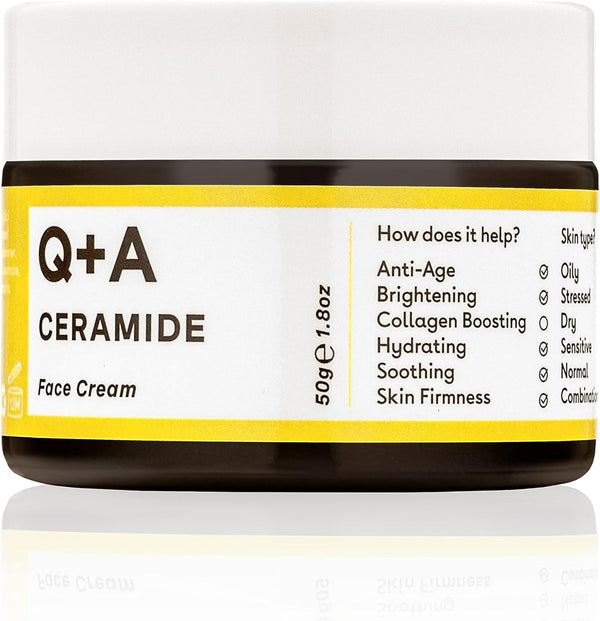 Q+A Ceramide Defence Face Cream Ceramide Formula 50g