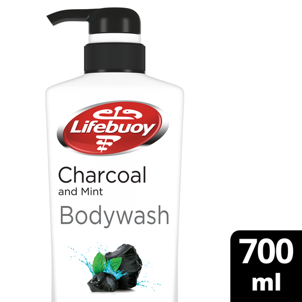 Lifebuoy Charcoal & Mint Antibacterial Body Wash Shower Gel 700 ml