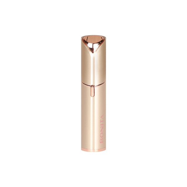Bonita Facial Hair Removal Device SH-1 with LED Light, Dual Rotating Head, Gold