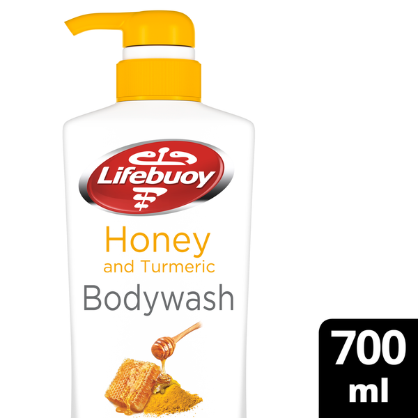 Lifebuoy Honey & Turmeric Antibacterial Body Wash Shower Gel 700 ml