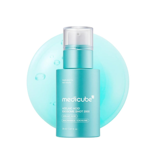 Medicop Azelaic Acid Exosome Shot 2000 Serum, Lightweight Fast-Absorbing, 30ml