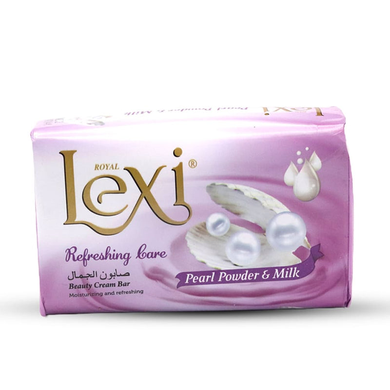 Royal Lexi Beauty Cream Bar Soap Pearl Powder & Milk 175 g