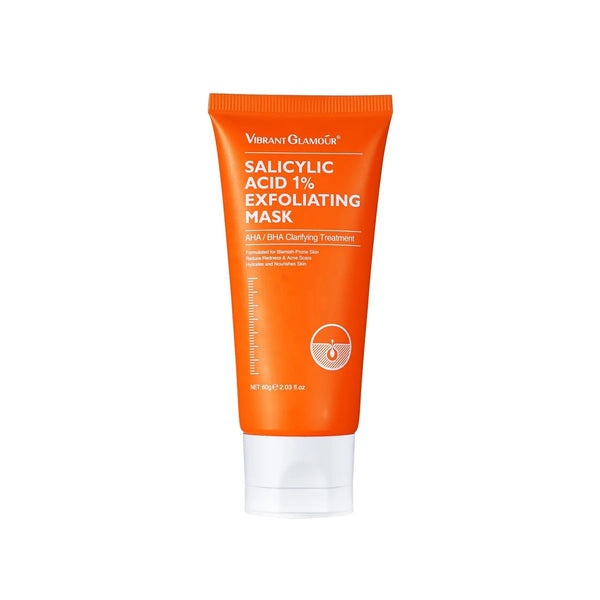 Vibrant Glamour Exfoliating Face Mask, 1% Salicylic Acid AHA + BHA, 60 g
