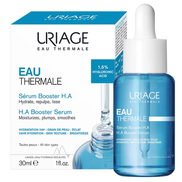 Uriage H.A Booster Serum Lightweight Hydrating Hyaluronic Acid 1.5% 30ml