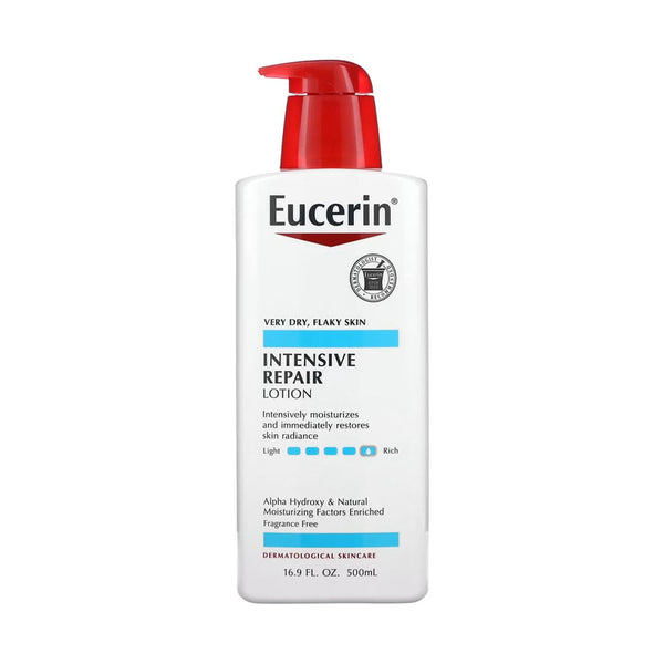 Eucerin Intensive Repair Lotion AHA Moisturizing Formula for Very Dry Skin 500 ml