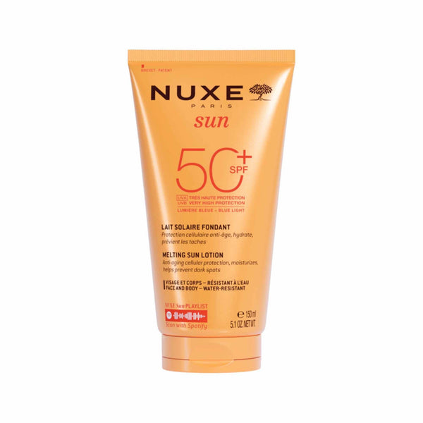 Nuxe Sun Lotion SPF 50 Face & Body UVA/UVB Protection 150ml