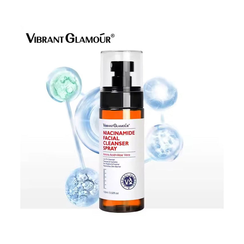 Vibrant Glamour Niacinamide Facial Spray Cleansing Moisturizing 100 ml