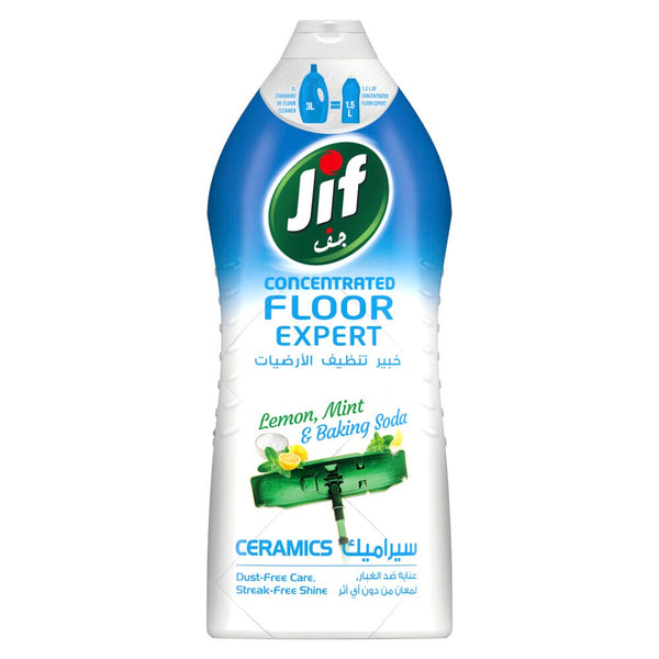 Jif Floor Expert Liquid Cleaner Ceramic Floors Lemon Oil 1.5L