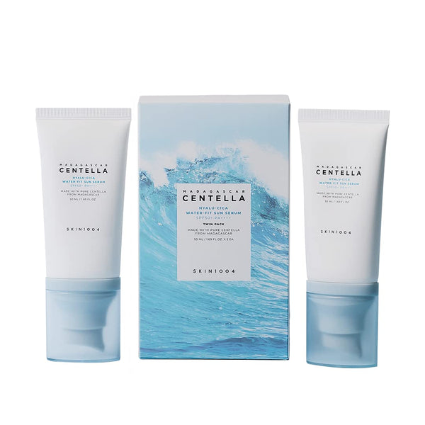 SKIN1004 Centella Hyalu-Cica Water-Fit Sun Cream SPF 50 PA++++ Twin Pack 50ml x 2