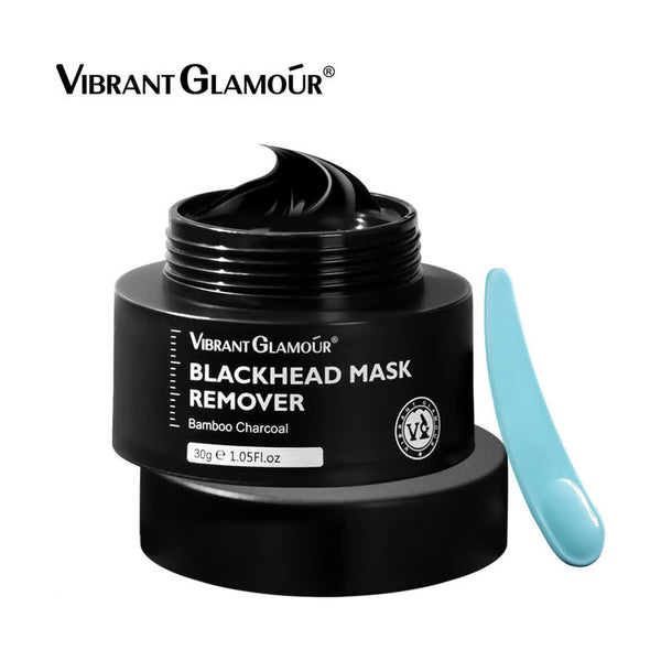 Vibrant Glamour Charcoal Face Mask for Blackhead Removal, 30 g