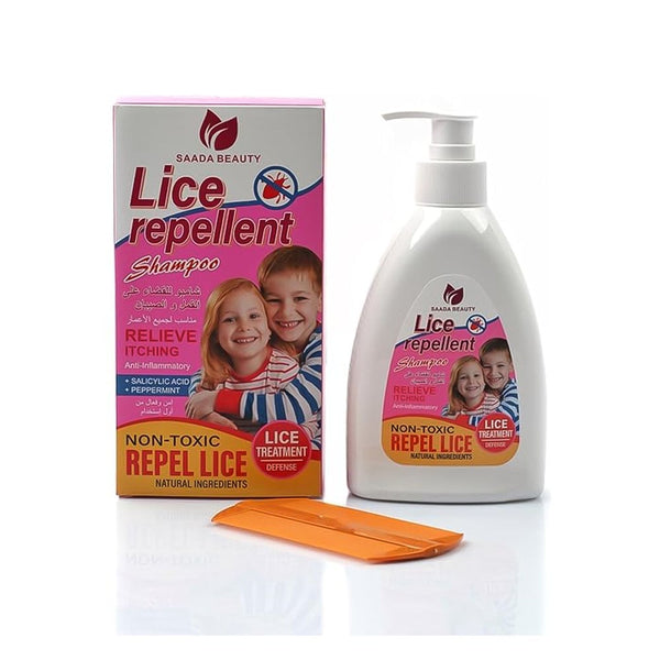 Saada Beauty Lice and Nit Shampoo for All Ages, 300 ml
