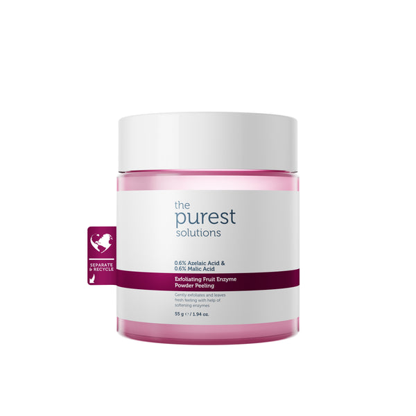 The Purest Solutions Exfoliating Fruit Enzyme Powder Azelaic and Malic Acids 55 g