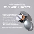 TIRTIR Mask Fit Aura Mini Cushion Cream Foundation Semi-Glow 23N Sand 4.5g