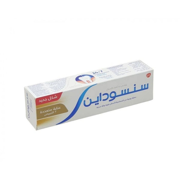 Sensodyne Multicare+ Toothpaste Brightening Formula Fluoride Potassium Nitrate