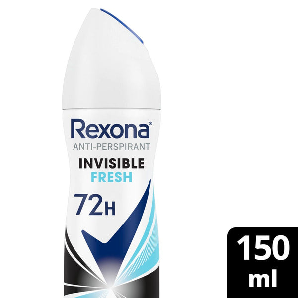 Rexona Women Invisible Fresh Antiperspirant Deodorant Aerosol MotionSense 150ml