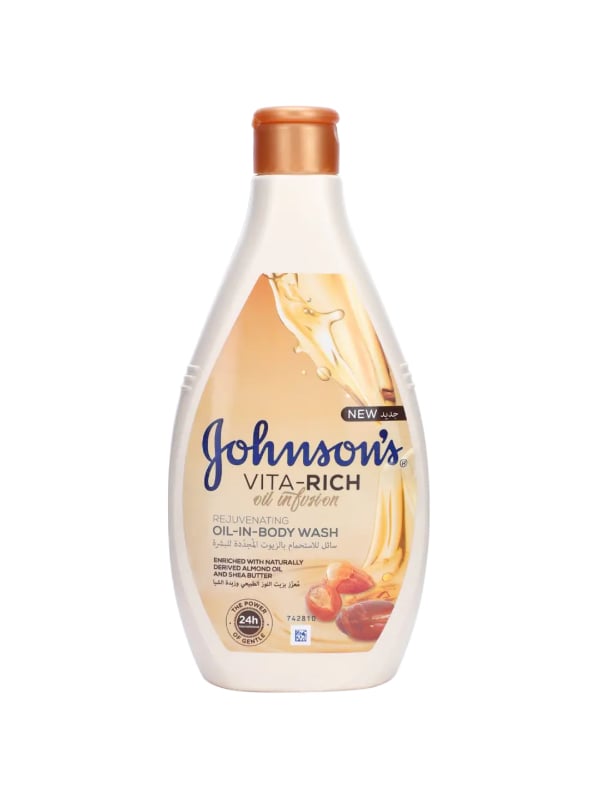 Johnson's Vita-Rich Body Wash Almond Oil & Shea Butter 400ml