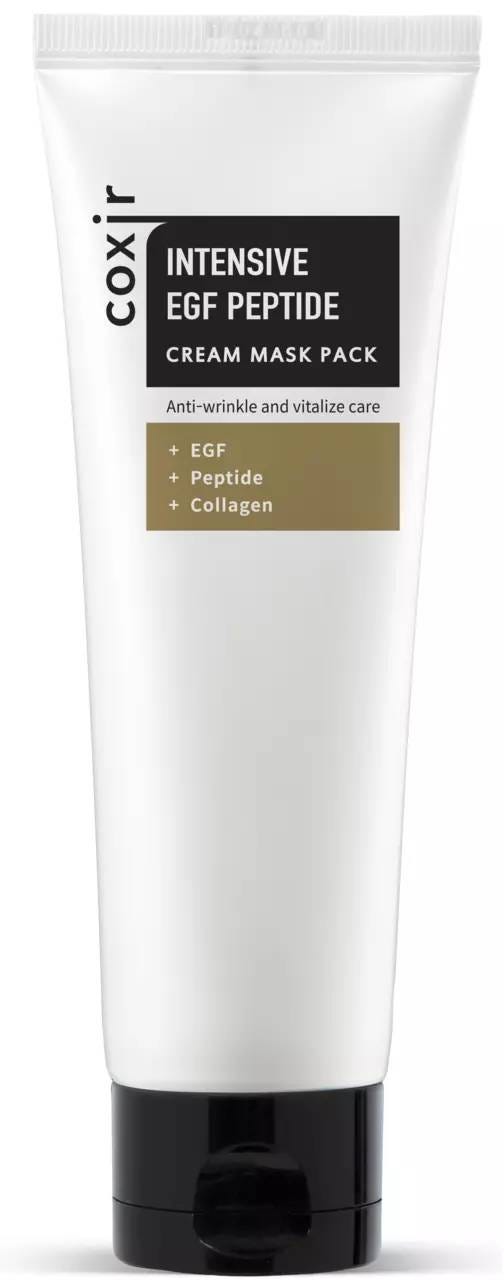 Coxir Intensive Peptide Cream Face Mask with EGF and Collagen, 80 ml