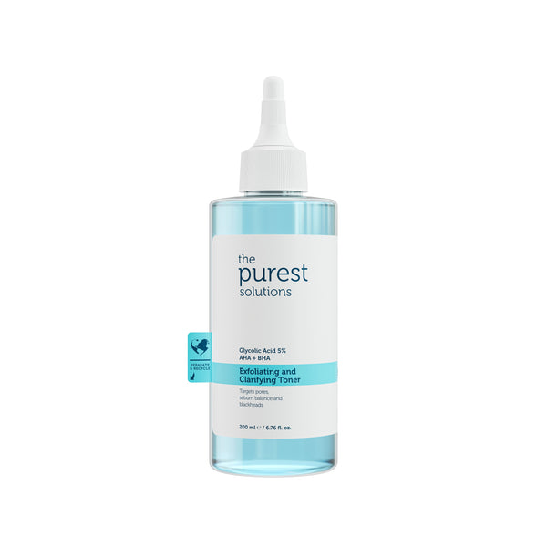 The Purest Solutions Exfoliating Toner Liquid Glycolic Acid AHA Complex 200 ml