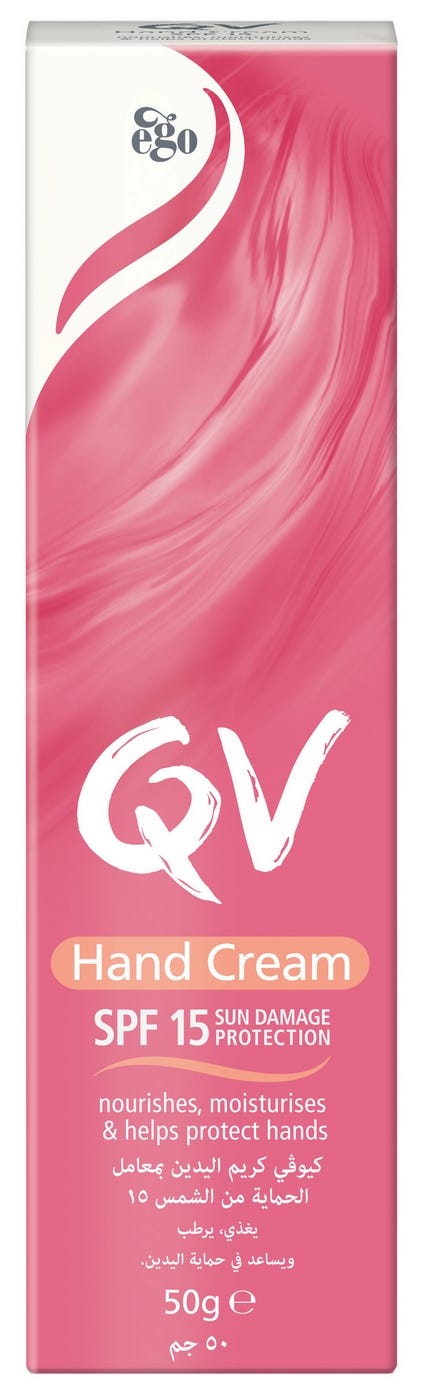 Ego QV Hand Cream SPF 15 Moisturizing Formula 50 g