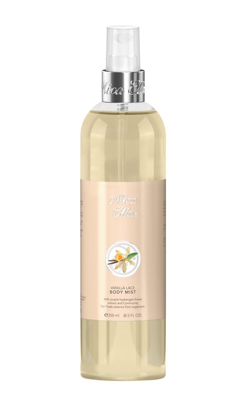 Mica Ella Vanilla Body Mist Fresh Fragrance Spray 250ml