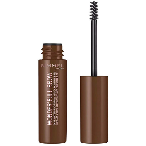Rimmel Wonderfull Brow Gel Waterproof Fibre Formula Light