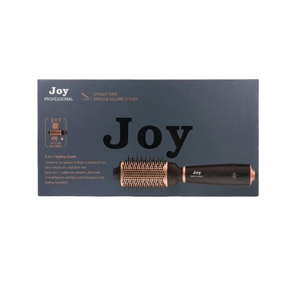 Joy Professional 2-in-1 Curling Iron Round Volumizing Hair Styler FDD-13602 1200W