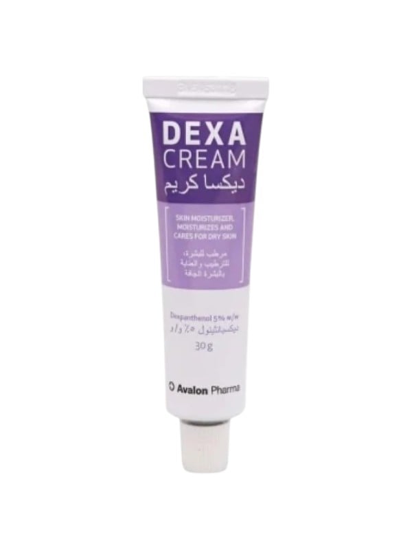 Avalon Pharma Dexa Moisturizing Cream Dexpanthenol Vitamin B5 Dry Skin 30g
