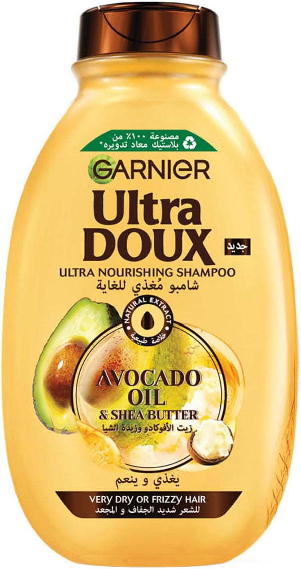 Ultra Doux Shampoo Avocado Oil & Shea Butter Nourishing Shampoo Dry Hair 600 ml