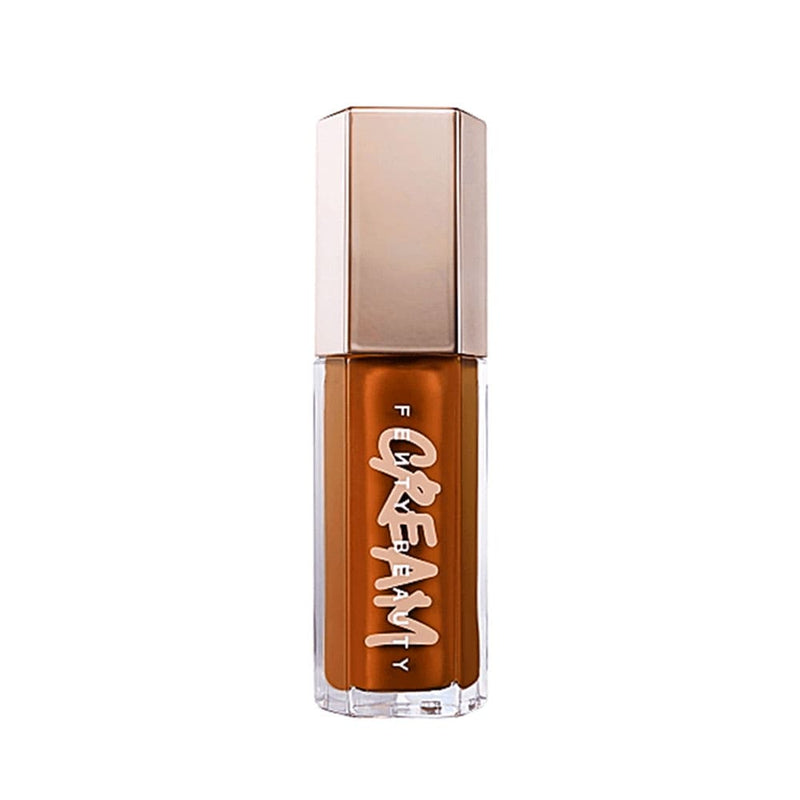 Fenty Beauty Gloss Bomb Cream Lip Gloss Non-Sticky Shine, 04 Cookie Jar, Light Brown