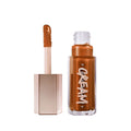Fenty Beauty Gloss Bomb Cream Lip Gloss Non-Sticky Shine, 04 Cookie Jar, Light Brown