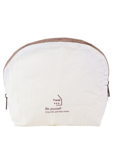 Salon System Travel Makeup & Cosmetic Bag Half-Moon Dome Shape Assorted Color