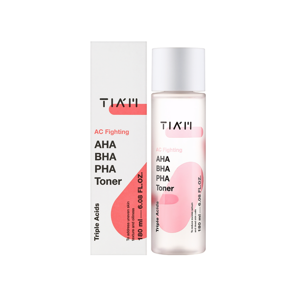 Tiam Triple Acid Exfoliating Toner for Oily and Acne-Prone Skin 180ml