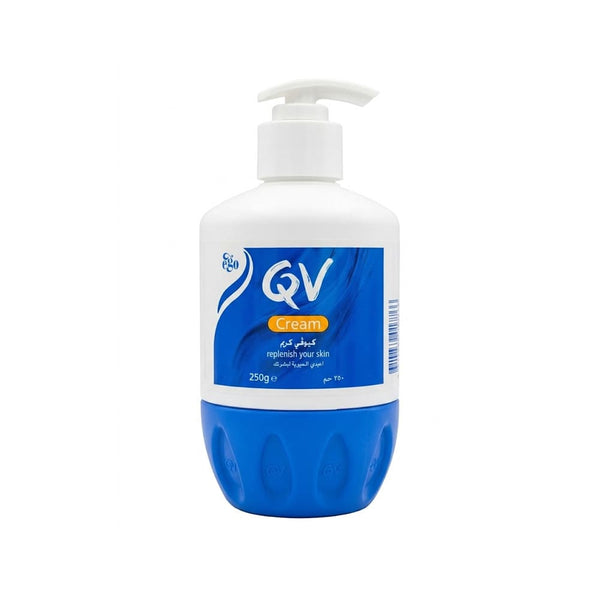QV Moisturizing Cream Rich Fragrance-Free Face and Body Cream 250g