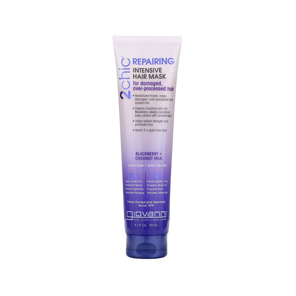 Giovanni 2Chic Intensive Repair Hair Mask Blackberry & Coconut Milk 150ml