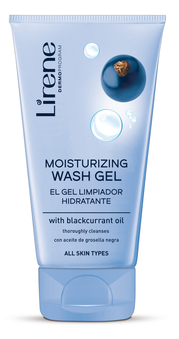Lirene Moisturizing Gel Wash with Blackcurrant Oil Facial Cleanser