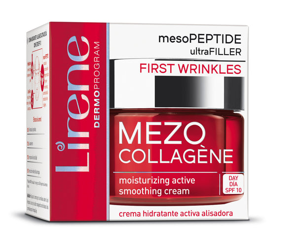 Lirene Mezo-Collagene Day Cream Moisturizer Lifting & Smoothing Effect
